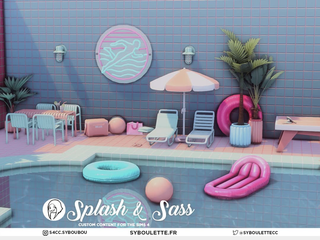 Галерея мода Набор для зоны бассейна Splash & Sass #4
